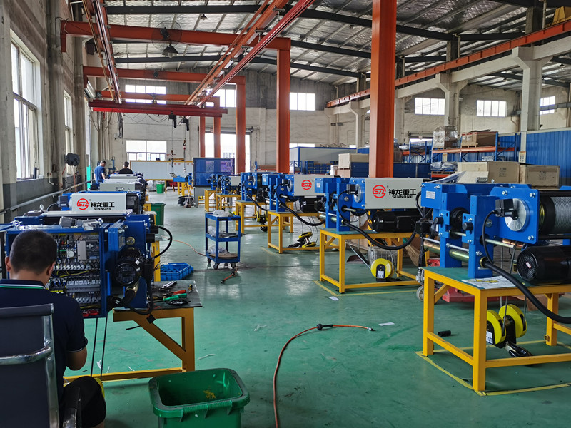 3.2T Double girder electric wire rope hoist