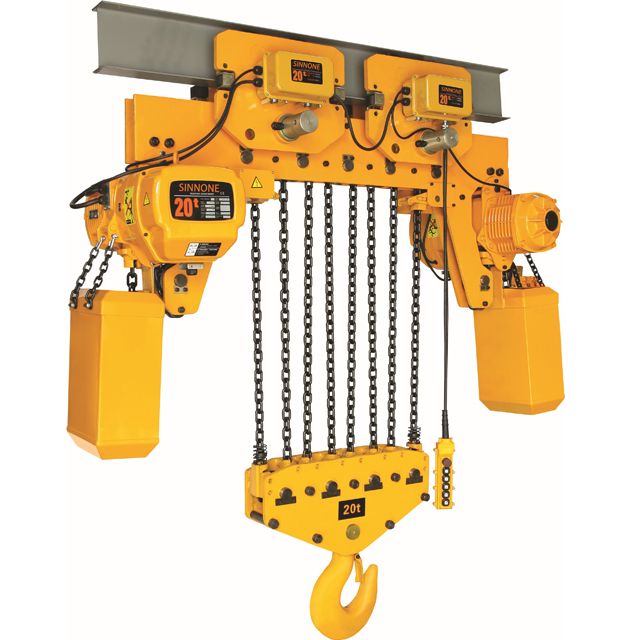 15-25Ton Electric Chain Hoist with Trolley