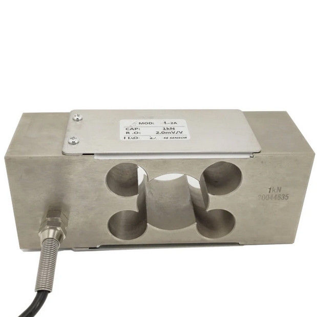 Beam sensor compression load cell